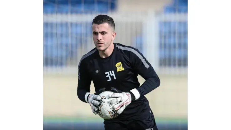 Mareclo Grohe, goleiro do Al-Ittihad, da Arábia Saudita. Foto: Divulgação/  Al-Ittihad
