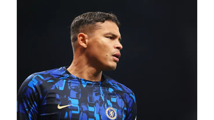 Thiago Silva, zagueiro do Chelsea. Foto: Alex Pantling/Getty Images
