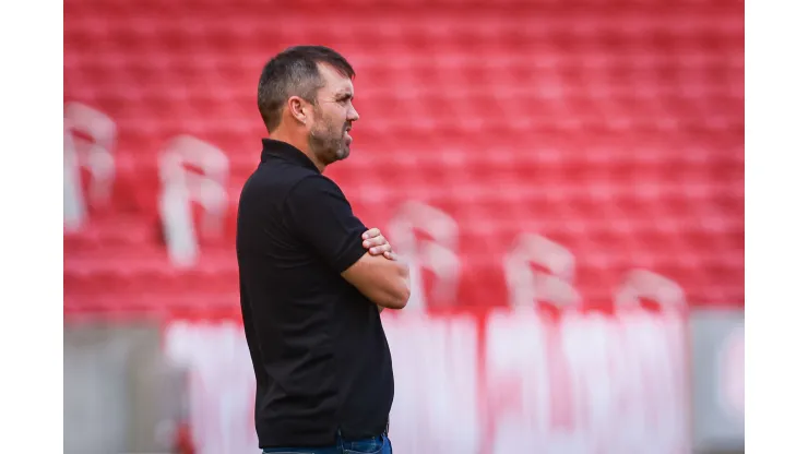 Eduardo Coudet, técnico do Inter. Foto: Maxi Franzoi/AGIF
