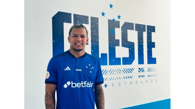 Foto: Marco Ferraz / Cruzeiro - Gabriel Verón tem situação atualizada no Cruzeiro.
