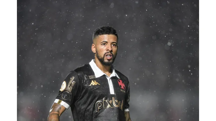  Paulinho jogador do Vasco durante partida contra o São Paulo em São Januário pelo campeonato Brasileiro A 2023. Foto: Thiago Ribeiro/AGIF
