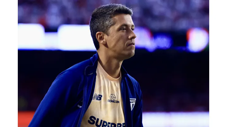 Thiago Carpini tecnico do Sao Paulo durante partida contra o Portuguesa no estadio Morumbi pelo campeonato Paulista 2024. Marcello Zambrana/AGIF
