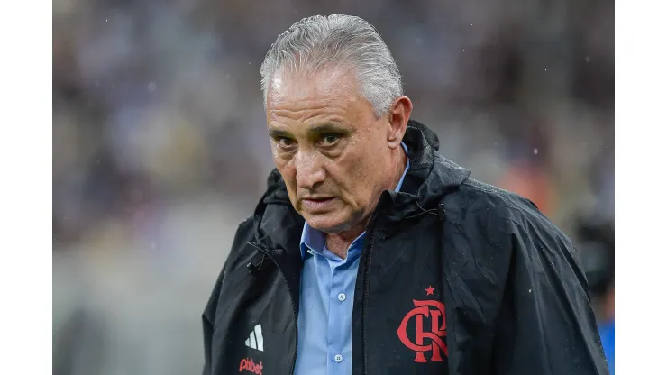 Tite reclamou da bola do Campeonato Carioca. Foto: Thiago Ribeiro/AGIF
