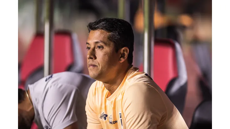 Thiago Carpini, técnico do São Paulo. Foto: Abner Dourado/AGIF
