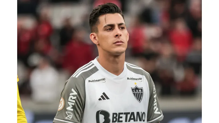 Foto: Robson Mafra/AGIF - Pavón está de saída do Galo.
