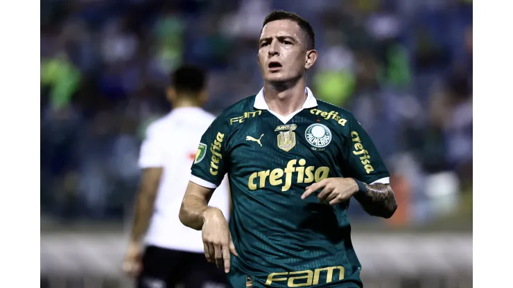 Anibal Moreno jogador do Palmeiras durante partida contra o Ituano no estadio Arena Barueri pelo campeonato Paulista 2024. Foto: Marcello Zambrana/AGIF
