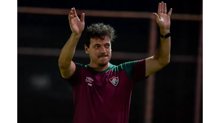  Fernando Diniz tecnico do Fluminense durante partida contra o Bangu no estadio Luso Brasileiro pelo campeonato Carioca 2024. Foto: Thiago Ribeiro/AGIF
