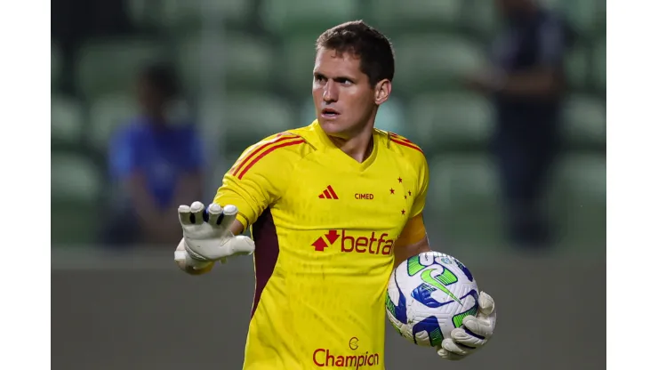 Rafael Cabral, goleiro do Cruzeiro. Foto: Gilson Junio/AGIF
