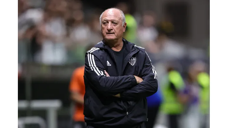 Felipão, técnico do Atlético-MG. Foto: Gilson Lobo/AGIF
