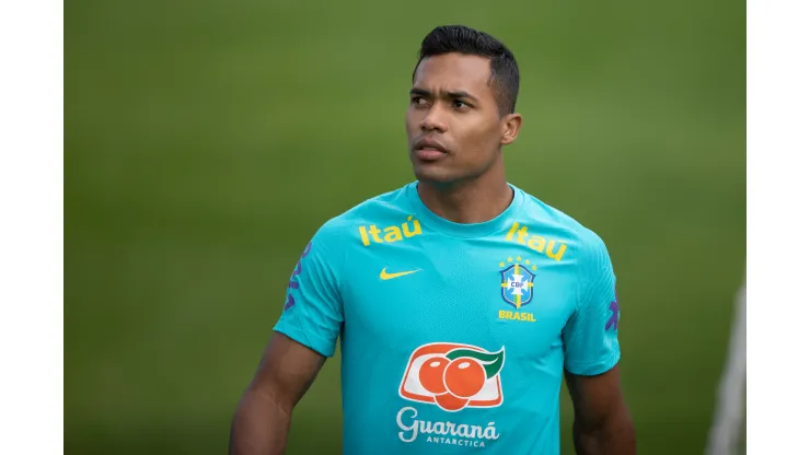 Treino da Seleção Brasileira na Granja Comary. Alex Sandro. Lucas Figueiredo/CBF
