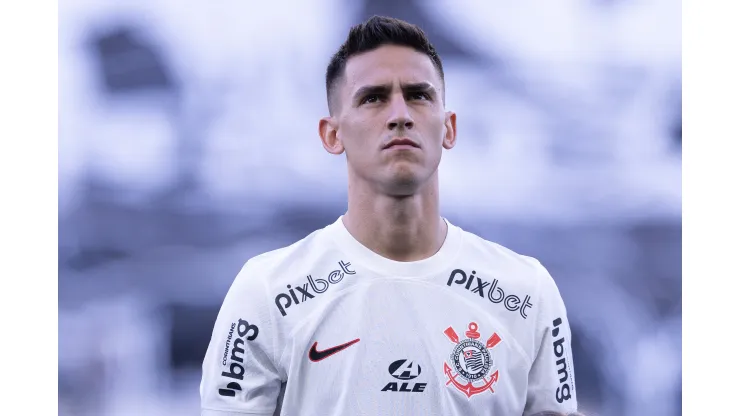 Matias Rojas durante partida contra o America-MG no estadio Arena Corinthians pelo campeonato Copa do Brasil 2023. Foto: Ettore Chiereguini/AGIF
