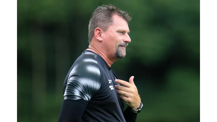 Foto: Vitor Silva/Botafogo - Fabio Matias em treinamento do Botafogo no dia 26/02/2024.
