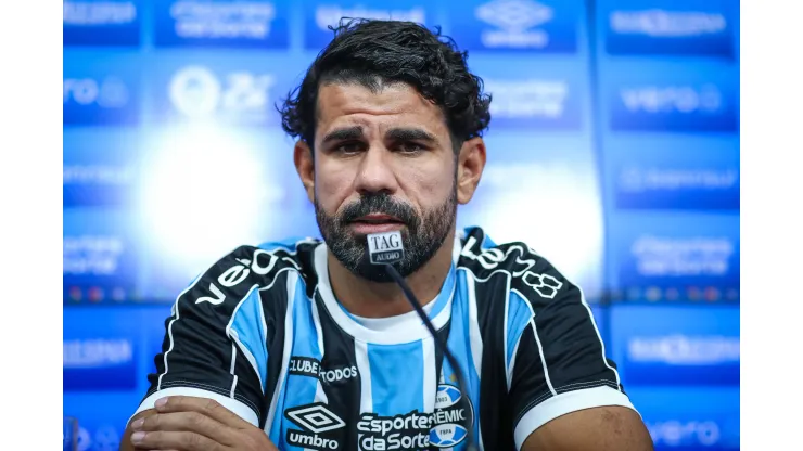 Diego Costa agita os bastidores gremistas. Foto: Lucas Uebel/GREMIO FBPA
