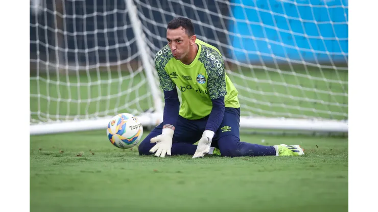 Marchesín vem sendo criticado por parte da torcida. FOTO: LUCAS UEBEL/GREMIO FBPA
