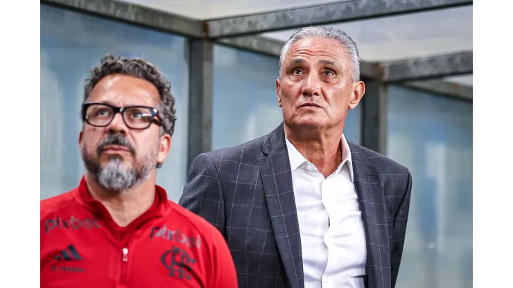 Tite teria iniciado reformulação no elenco do rubro-negro. Foto: Maxi Franzoi/AGIF
