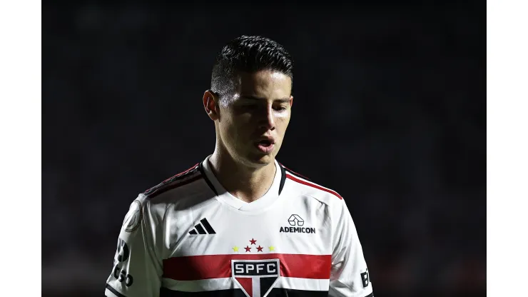 James Rodríguez, meia do São Paulo. Foto: Fabio Giannelli/AGIF
