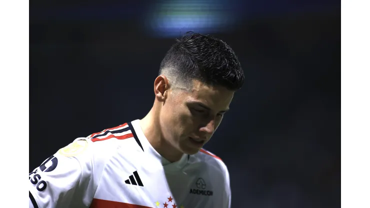 A torcida do São Paulo não anda muito feliz com James Rodríguez, Foto: Marcello Zambrana/AGIF
