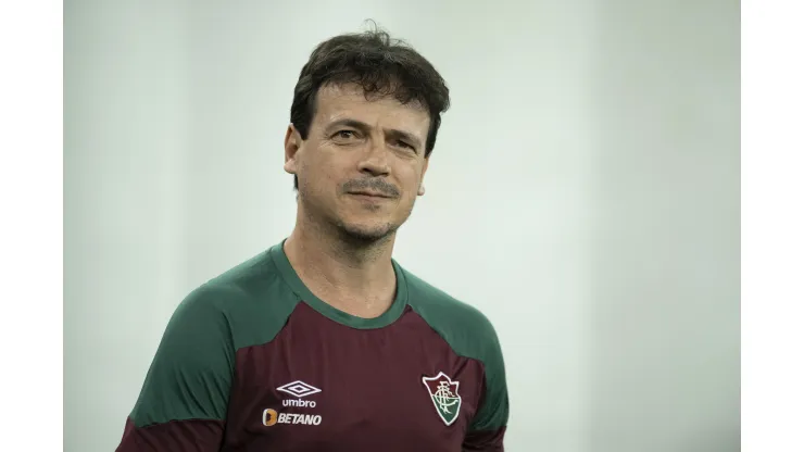  Fernando Diniz técnico do Fluminense durante partida contra o Gremio no estadio Maracana pelo campeonato Brasileiro A 2023.
