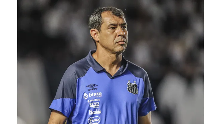 Fabio Carille tecnico do Santos pelo campeonato Paulista 2024. Foto: Reinaldo Campos/AGIF
