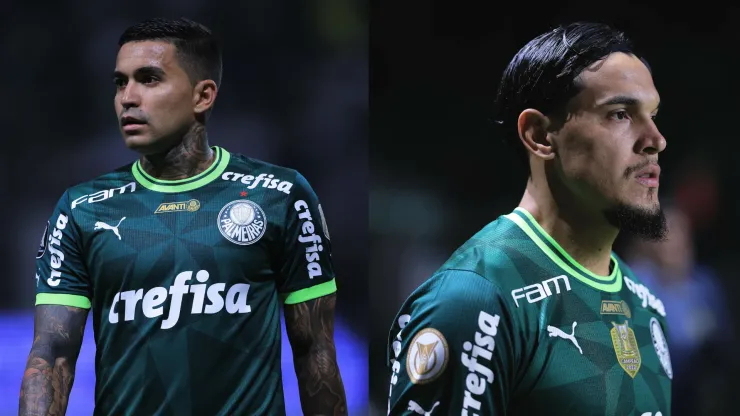 Dudu e Gustavo Gómez jogadores do Palmeiras estão se recuperando. Ettore Chiereguini/AGIF
