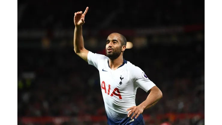 Clive Mason/Getty Images -  Lucas Moura, atacante do Tottenham
