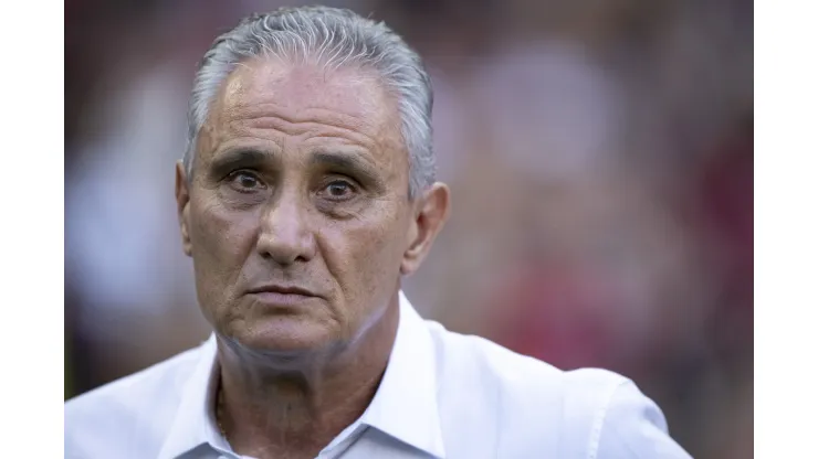 Tite tecnico do Flamengo durante partida contra o Nova Iguacu no estadio Maracana pelo campeonato Carioca 2024. Jorge Rodrigues/AGIF
