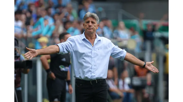 Renato Portaluppi tecnico do Gremio durante partida contra o Juventude no estadio Arena do Gremio pelo campeonato Gaucho 2024. Maxi Franzoi/AGIF
