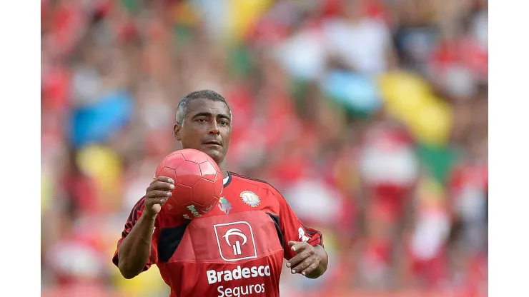 Romário em Jogo das Estrelas 2013 no Maracanã. 28 de dezembro de 2013, Rio de Janeiro, Rio de Janeiro, Brasil.
