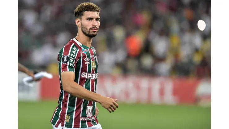 Martinelli jogador do Fluminense durante partida contra o Colo-Colo no estadio Maracana pelo campeonato Copa Libertadores 2024. Thiago Ribeiro/AGIF
