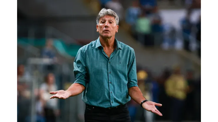 Renato Gaúcho técnico do Grêmio. 
