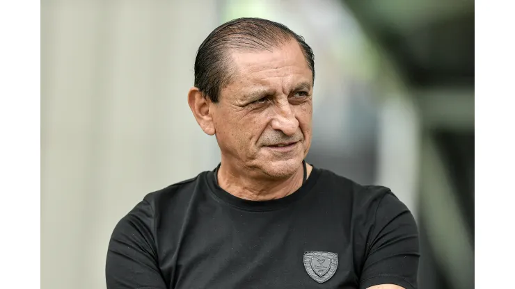 Ramon Diaz tecnico do Vasco durante partida contra o Gremio no estadio Sao Januario pelo campeonato Brasileiro A 2024. 
