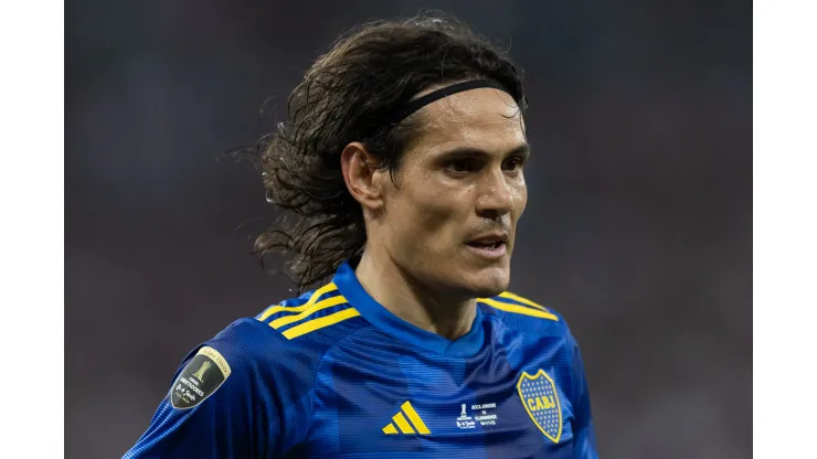 Boca Juniors pode ter o desfalque de Cavani contra o Fortaleza. Foto: Liamara Polli/AGIF
