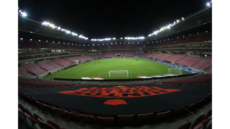 Vista da Arena Pernambuco. Foto: Marlon Costa/AGIF
