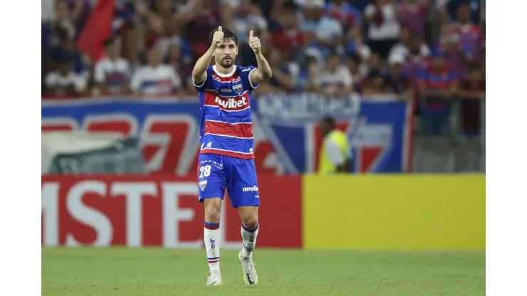 Pedro Augusto foi um dos destaques do Fortaleza contra o Bragantino - Foto: Marlon Costa/AGIF
