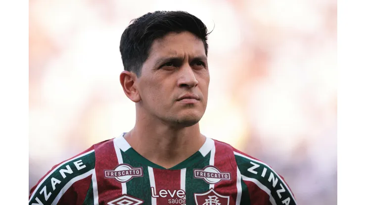 Cano jogador do Fluminense durante partida contra o Corinthians no estadio Arena Corinthians pelo campeonato Brasileiro A 2024. Foto: Ettore Chiereguini/AGIF
