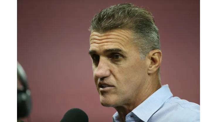 Vagner Mancini tecnico do Ceara durante a partida contra o Sport na Arena de Pernambuco, pela copa do nordeste 2024, nesta quarta-feira (10).  Marlon Costa/AGIF
