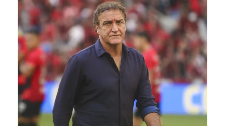 Cuca tecnico do Athletico-PR durante partida contra o Vasco no estadio Arena da Baixada pelo campeonato Brasileiro A 2024. Gabriel Rosa Machado/AGIF
