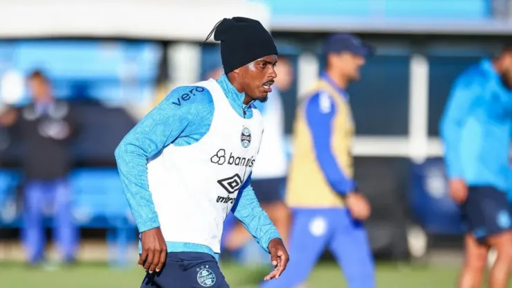 Jemerson ainda não entrou em campo pelo Imortal - Foto: Lucas Uebel | Grêmio FBPA
