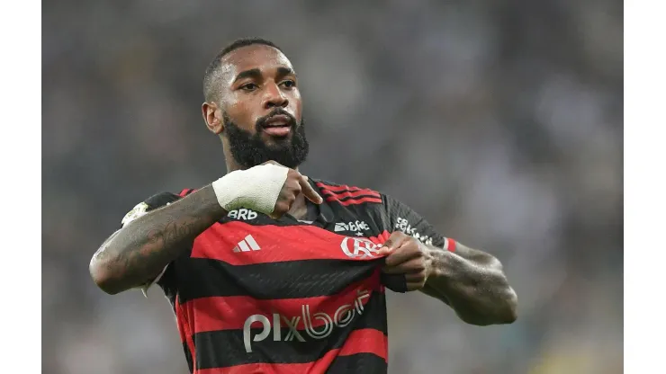 Gerson em campo pelo Flamengo (Associated Press / Alamy Stock Photo)
