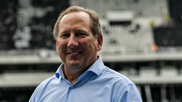 John Textor acionista majoritário do Botafogo antes da partida contra o Fluminense no estádio Engenhão pelo campeonato Brasileiro A 2022. Foto: Thiago Ribeiro/AGIF
