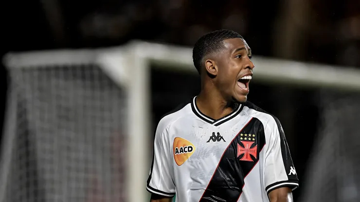 Rayan jogador do Vasco durante partida contra o Madureira no estádio São Januário pelo campeonato [COMPETIÇÃO]. 
