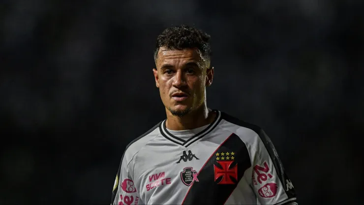 Philippe Coutinho, jogador do Vasco, durante partida contra o Cuiabá, pelo Brasileirão Betano.
