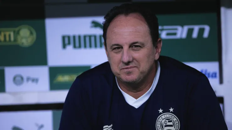 Rogerio Ceni, técnico do Bahia, durante partida contra o Palmeira (Foto: Ettore Chiereguini/AGIF)
