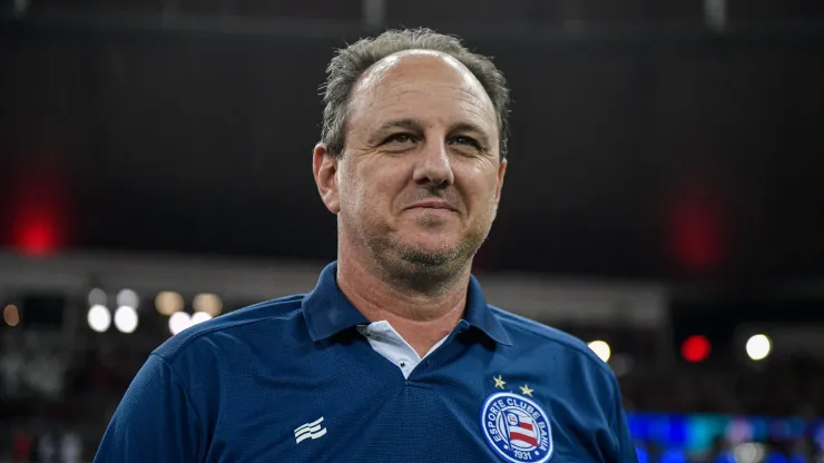  Rogério Ceni técnico do Bahia durante partida contra o Flamengo no estádio Maracanã pelo campeonato Copa Do Brasil 2024. Foto: Thiago Ribeiro/AGIF
