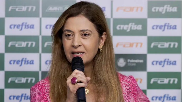 Leila Pereira, presidente do Palmeiras
