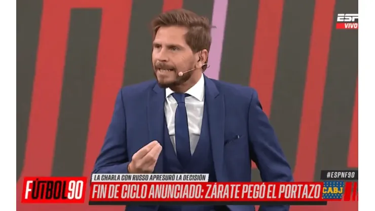 Vignolo sobre Zárate: del "es raro todo" al "si lo agarraba Gallardo lo mejoraba"