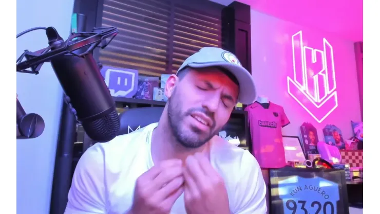 Agüero se va de Twitch y le dejó un mensaje a los haters: "Hoy se suben al caballo pero antes me mataban"