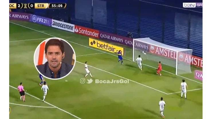 ¿A Closs no le gustó el gol de Boca? El curioso relato del 3-0