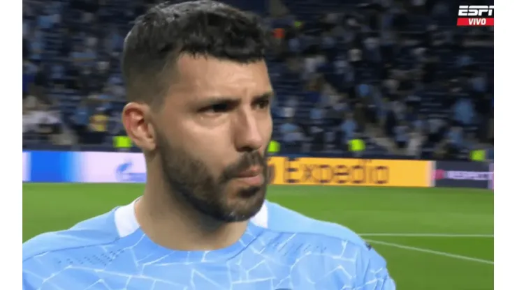 Video: City perdió la final de la Champions y Agüero no se aguantó las lágrimas