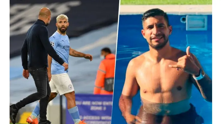 El hermano de Agüero contó un secreto sobre Guardiola en Twitter y tuvo que borrarlo